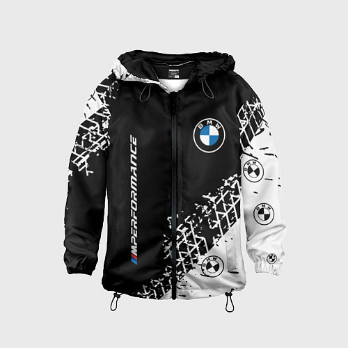 Детская ветровка BMW БМВ / 3D-Черный – фото 1
