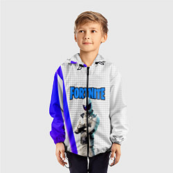 Ветровка с капюшоном детская FORTNITE, цвет: 3D-черный — фото 2