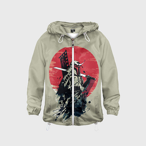 Детская ветровка Samurai man / 3D-Белый – фото 1