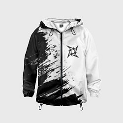 Ветровка с капюшоном детская METALLICA МЕТАЛЛИКА, цвет: 3D-черный