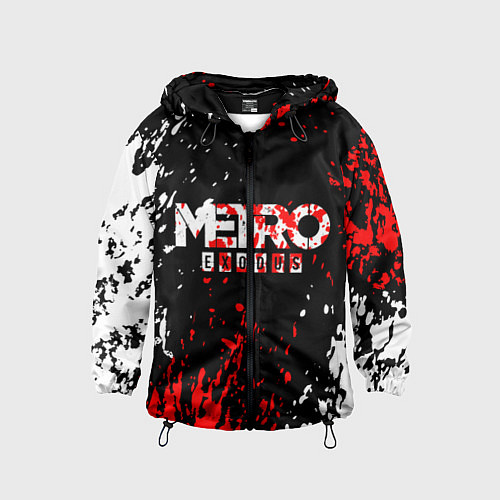Детская ветровка METRO EXODUS / 3D-Черный – фото 1