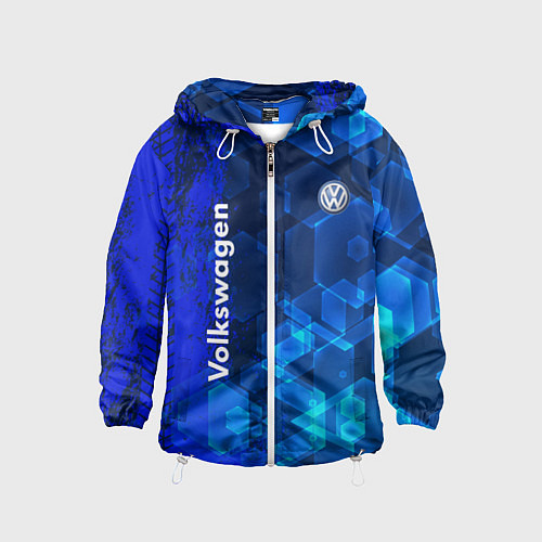 Детская ветровка Volkswagen / 3D-Белый – фото 1