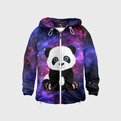 Ветровка с капюшоном детская Space Panda, цвет: 3D-белый