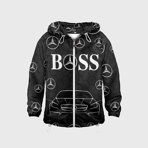 Детская ветровка BOSS MERCEDES-BENZ / 3D-Белый – фото 1