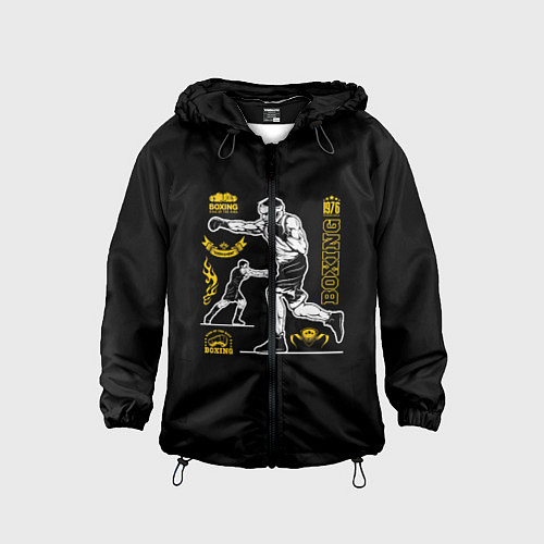 Детская ветровка BOXING / 3D-Черный – фото 1