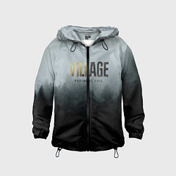 Ветровка с капюшоном детская Resident Evil Village, цвет: 3D-черный