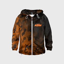 Детская ветровка KTM КТМ CAMO RACING