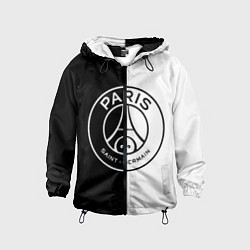 Детская ветровка ФК ПСЖ PSG BLACK & WHITE