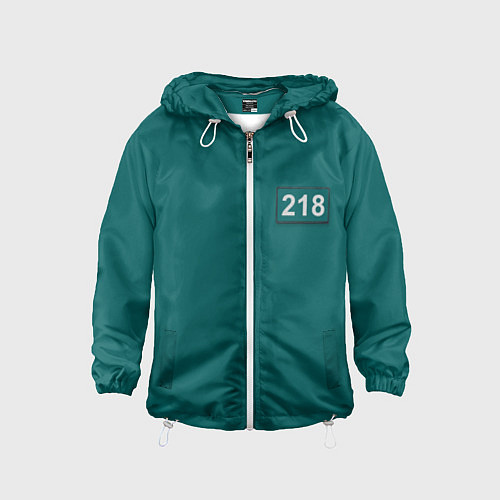 Детская ветровка Персонаж 218 / 3D-Белый – фото 1