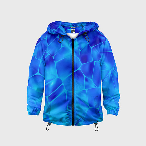 Детская ветровка Ice Under Water / 3D-Черный – фото 1