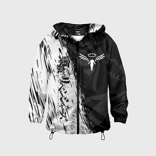 Детская ветровка ТОКИЙСКИЕ МСТИТЕЛИ WALHALLA КЛАН / 3D-Черный – фото 1
