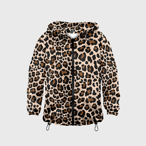 Детская ветровка Леопардовые Пятна / 3D-Черный – фото 1