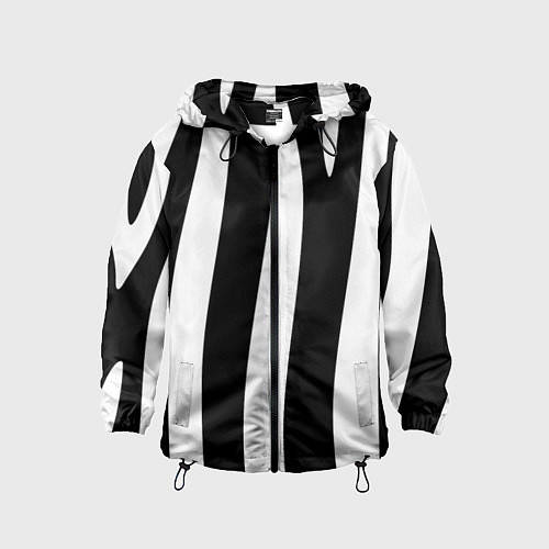 Детская ветровка ZeBRO / 3D-Черный – фото 1