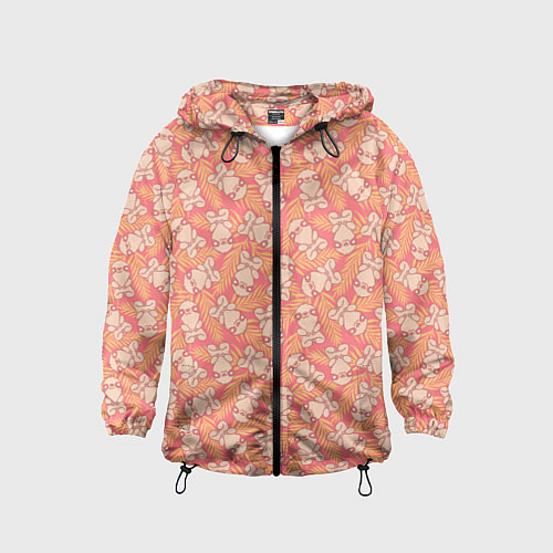 Детская ветровка Забавные Ленивцы / 3D-Черный – фото 1