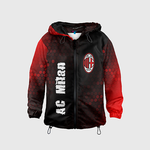 Детская ветровка AC MILAN AC Milan Графика / 3D-Черный – фото 1