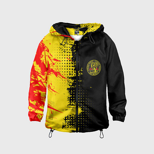 Детская ветровка Кобра Кай Cobra Kai / 3D-Черный – фото 1