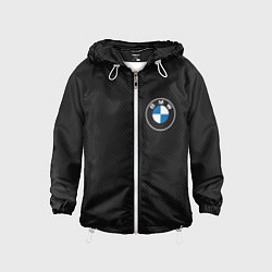 Детская ветровка BMW LOGO CARBON ЧЕРНЫЙ КАРБОН