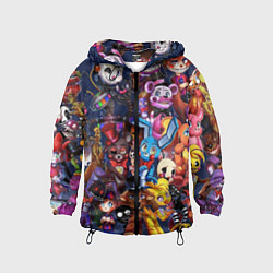 Детская ветровка Cute Fnaf Pattern