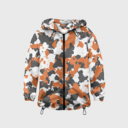 Детская ветровка Orange Camo