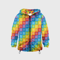 Детская ветровка Разноцветные Чакры