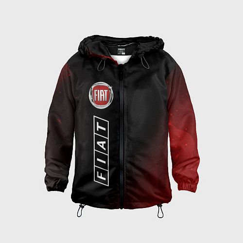 Детская ветровка ФИАТ Звезды Вертикально / 3D-Черный – фото 1