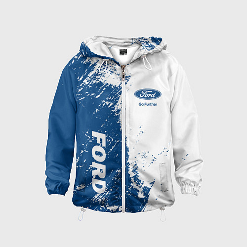 Детская ветровка Ford Форд два цвета / 3D-Белый – фото 1