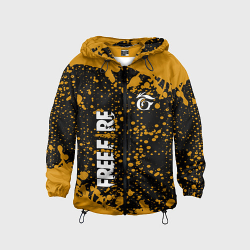 Детская ветровка GARENA FREE FIRE ФРИ ФАЕР / 3D-Черный – фото 1