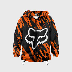 Детская ветровка FOX MOTOCROSS ORANGE