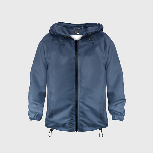 Детская ветровка Gradient Dark Blue / 3D-Черный – фото 1