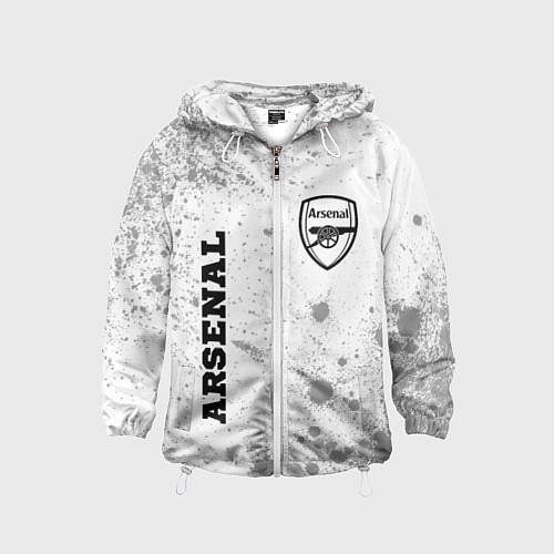 Детская ветровка Arsenal Sport на светлом фоне / 3D-Белый – фото 1