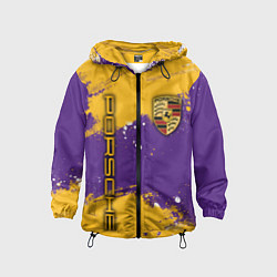 Детская ветровка PORSCHE- LAKERS COLORS