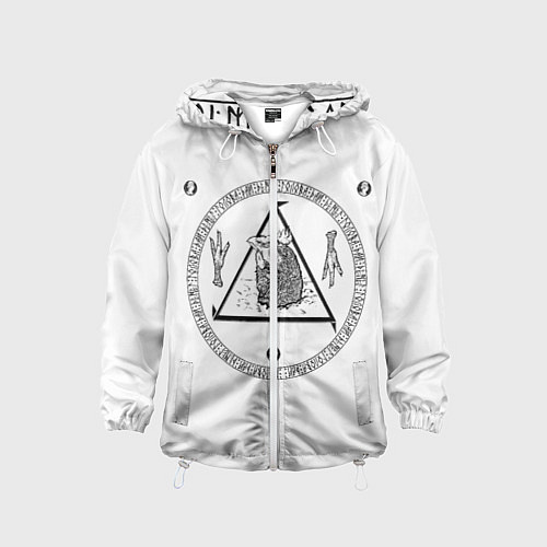 Детская ветровка Храм Головы / 3D-Белый – фото 1