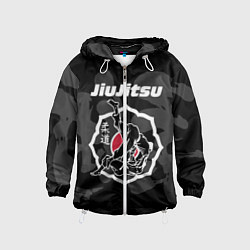 Детская ветровка Jiu-jitsu throw logo