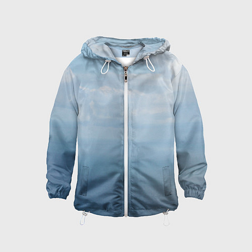 Детская ветровка Крымское море / 3D-Белый – фото 1