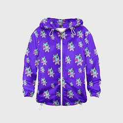 Детская ветровка BT21 Mang pattern BTS