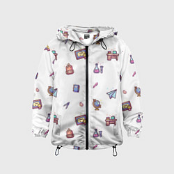 Детская ветровка Паттерн - школа