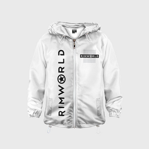 Детская ветровка Rimworld / 3D-Белый – фото 1