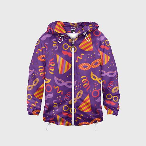 Детская ветровка Маскарад / 3D-Белый – фото 1