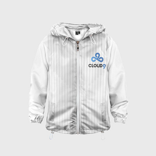 Детская ветровка Cloud9 white / 3D-Белый – фото 1