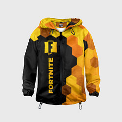 Детская ветровка Fortnite - gold gradient: по-вертикали
