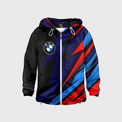 Детская ветровка BMW - m colors and black