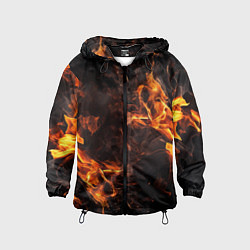 Детская ветровка Огонь и дым