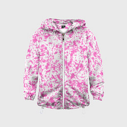 Детская ветровка Паттерн розовый