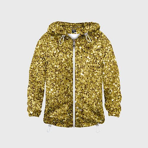 Детская ветровка Золотая крошка / 3D-Белый – фото 1