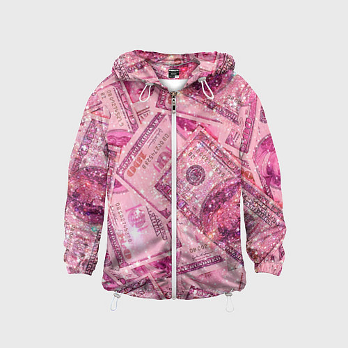 Детская ветровка Дорого богато / 3D-Белый – фото 1