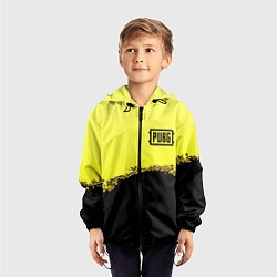 Ветровка с капюшоном детская PUBG online, цвет: 3D-черный — фото 2