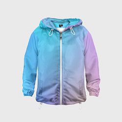 Детская ветровка Мягкий разноцветный градиент