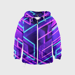 Детская ветровка Neon Geometric