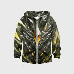 Детская ветровка Камень и золотой кристалл