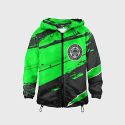 Детская ветровка Leicester City sport green